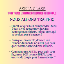 Charger l'image dans la galerie, ASETA CLASS 1 COURS EN LIGNE