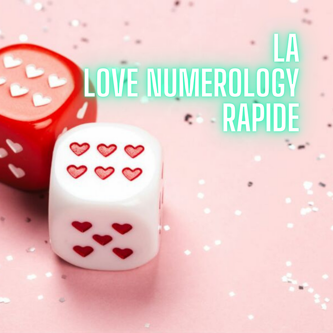 Love numerology - rapide