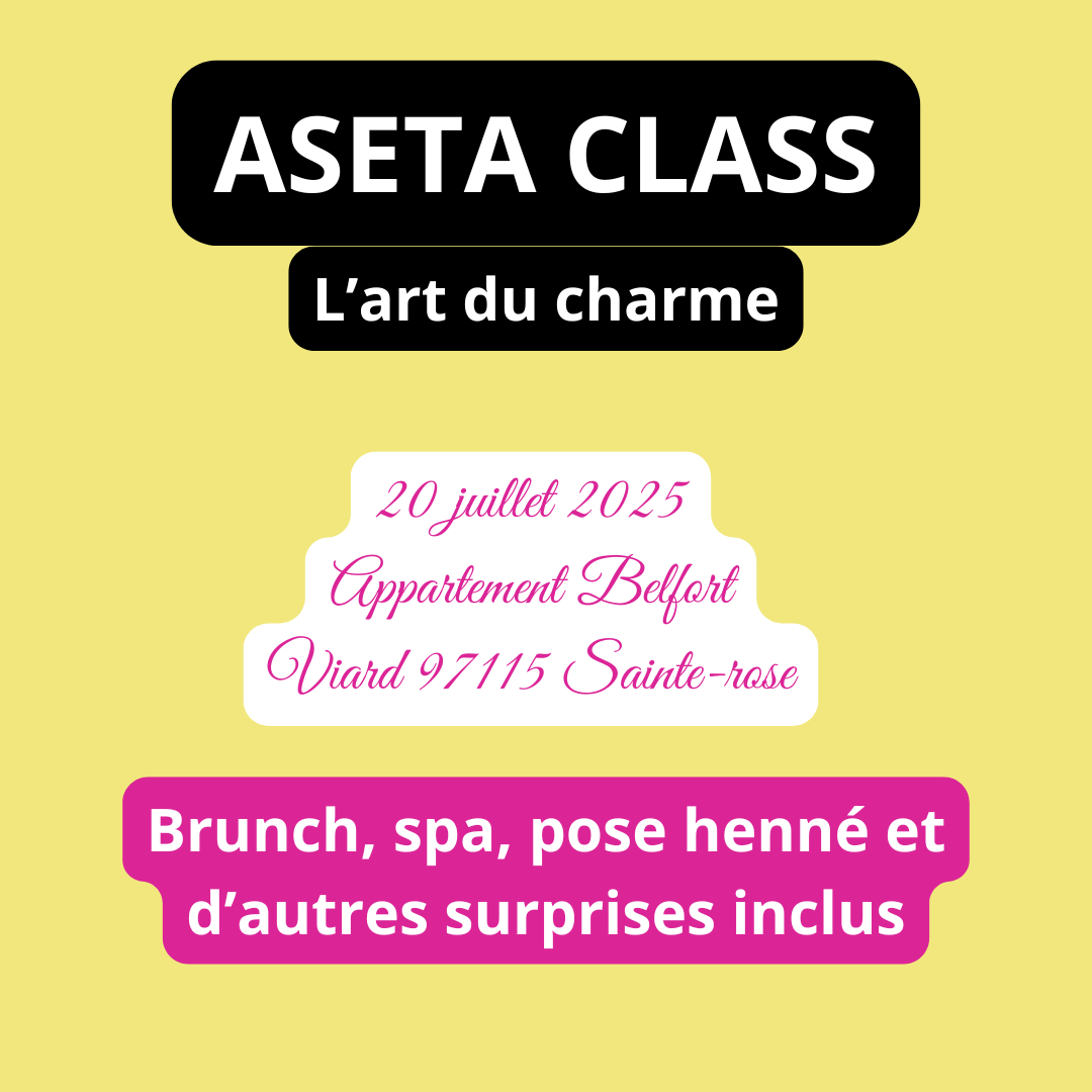 ASETA MASTER CLASS en GUADELOUPE