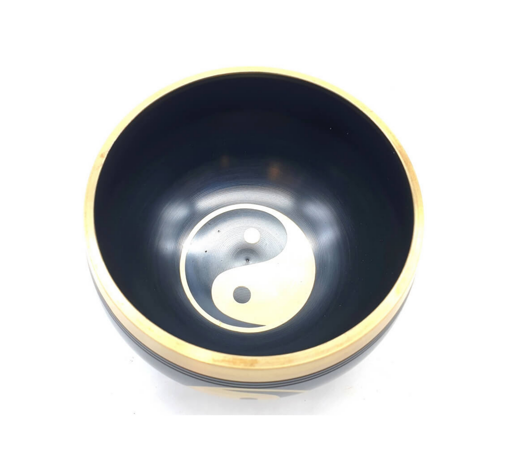 Bol Chantant Aluminium Yin-Yang 12cm